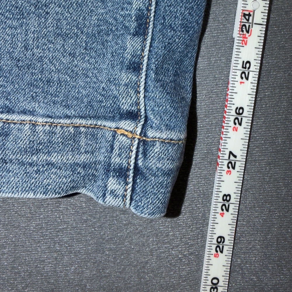 Altar'd State Wide Leg Jean Women 29 Blue High Rise Button Fly DP593 Medium Wash - Picture 5 of 10